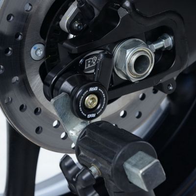 Přídavné ochranné špulky na kyvku (pár), Yamaha MT-09, Tracer 9, YZF-R6, černé